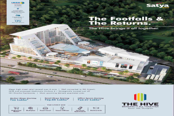 Construction in full swing at Satya The Hive in Gurgaon